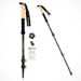 Outdoor Aluminum Alloy Outer Lock Three-section Straight Handle Trekking Pole Telescopic Walking Stick Trekking Pole Set_desvips.com