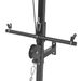 Black Steel Lat Pulldown Station - Wall-Mounted - Dual Pulleys - Soft-Grip Handles - Supports Up To 120 Kg - Easy Assembly_desvips.com