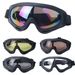 Outdoor Cycling X400 Goggles Motorcycle Windshield Sports Harley Tactical Windproof Mask_desvips.com
