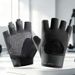 Half-finger Fitness Gloves For Men And Women, Long Wrist Support, Anti-slip Breathable Gloves For Weightlifting, Bench Press, And Dumbbells_desvips.com