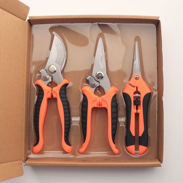 Gardening Manual Floral Pruning Shears Fruit Branch Scissors Garden Flower Potting Tools_desvips.com