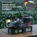 ISE MOUNT Outdoor Camping Portable Coffee Storage Toolbox Iron Tool Accessory Organizer Gift Box_desvips.com