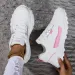 Sneakers Women Lace Up Flats Ladies Outdoor Running Walking Shoes Comfortable Breathable Female Footwear Big Size_desvips.com