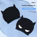 Children's Boys And Girls High Elastic Little Devil Cartoon With Ears Pure Silicone Non-Tightening Swim Cap Swimming_desvips.com