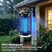 LUOJIBIE Outdoor Electric Bug Zapper With UV/LED Light And 4200V High Voltage, Waterproof Flying Insect Killer For Backyard Patio, Indoor Mosquito Zap_desvips.com