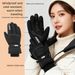 women's leather gloves winter cycling gloves, p insulation, thin leather gloves winter plus fce fashion gloves_desvips.com
