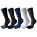 Pairs/lot Man 5 Finger Long Compression Sweat-Absorbing Fitness Marathon Hiking Outdoor Basketball Calf Toe Sport Socks_desvips.com