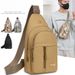 Waist Handsome Men's Outdoor Casual Backpack Single Shoulder New Chest Multi-Functional Sports Crossbody Bag Delivery_desvips.com