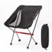 Outdoor Camping Portable Aluminum Alloy Moon Chair Camping Beach Chair Outdoor Folding Chair_desvips.com