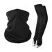 Cycling Face Mask Cycling Ice Silk Sleeves Sun Protection Neck Scarf Sun Shading Sweat Absorption Sports Sleeves Arm Guard Neck Protection Suit_desvips.com