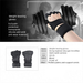 Fitness Sports Half Finger Anti-Slip Silicone Palm Wrist Strap Anti-Callus Gloves Men In Stock_desvips.com