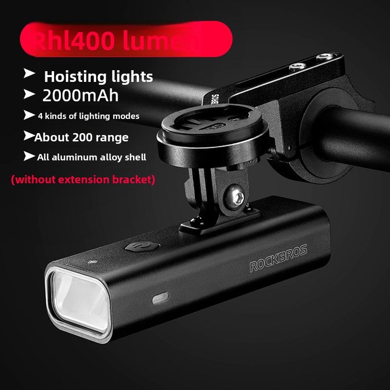 Rock Brothers Bicycle Front Mountain Road Bike Gear Night Riding Light_desvips.com