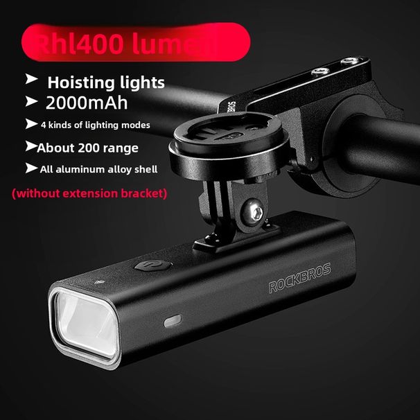 Rock Brothers Bicycle Front Mountain Road Bike Gear Night Riding Light_desvips.com