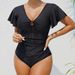 New One-piece Spa Swimsuit For Women Conservative Belly Cover To Slim Beach_desvips.com