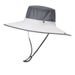 Detachable Top Mesh Fisherman Hat - UPF 50+ Sun Protection For Men & Women - Western Style With Foldable Brim_desvips.com