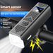 New Bicycle Cycling Gear Rechargeable Front High Brightness Flashlight Horn Night Riding Mountain Bike Light_desvips.com