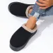 Pure Wool Thick Soled Snow Boots Female Hair Winter Thickened Cotton Warm New Suede Bag Shoes_desvips.com