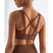 Custom Fixed Chest Pad Running Shock Absorption Sports Fitness Shockproof Gathered Cross Back Beauty Bra_desvips.com