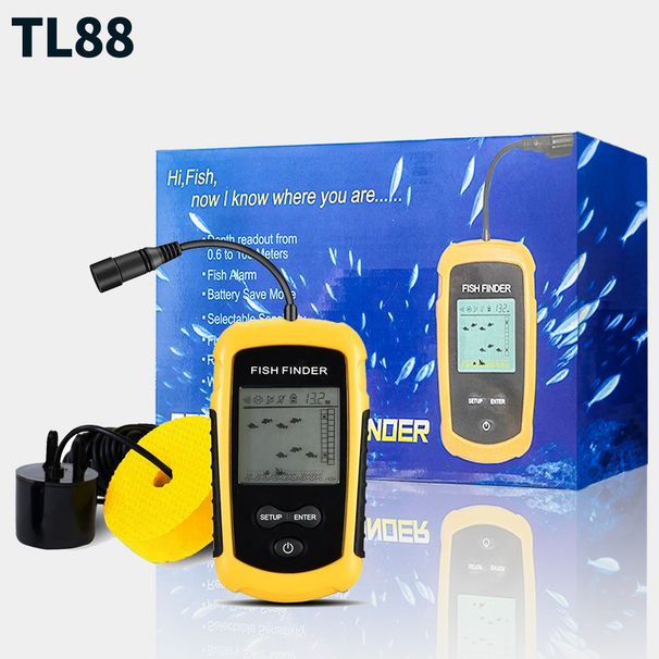Intelligent Depth Measurement Device One Piece 100 Generation Manufacturer Probe Meter Finder Easily Locate Fish Schools_desvips.com
