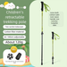 Carbon Fiber Children's Trekking Pole Telescopic Portable Non-Slip Walking Stick Outdoor Hiking_desvips.com