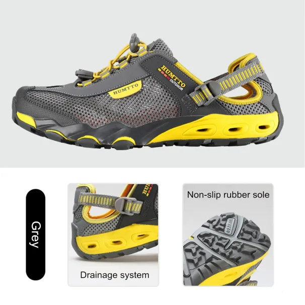 HUMTTO Summer Wading Hiking For Men Outdoor Man Sneakers Breathable Quick Drying Sports Trekking Beach Barefoot Mens_desvips.com