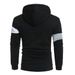 Men's Clothing autumn and winter men's fashion color matching sweatsh men's color matching hoodie hot sales_desvips.com