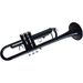 Brass Instrument Trumpet For Beginners Graded Black Color B-flat Band Performance_desvips.com