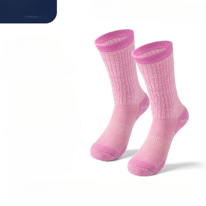 Merino Wool Thickened Warm Antibacterial Deodorant Outdoor Special Quick-Dry Sweat-Wicking Heat-Retaining Hiking Ski_desvips.com