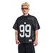 2025 New American Style V-Neck Loose Short-Sleeve Casual Unisex Patchwork Rugby Print Hip-Hop T-Shirt Sports Jersey_desvips.com