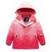 PeakGo Nanzhengbeizhan Children's Suit Set Boys Girls Outdoor Thickened Warm Waterproof Windproof Ski Jacket And Pants_desvips.com