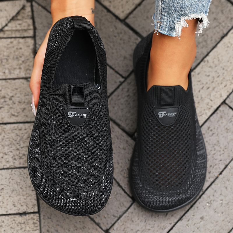 Zero Difference For Men And Women Wide Version Sports Walking Soft Sole Anti Slip Comfortable Running Tennis Shoes_desvips.com
