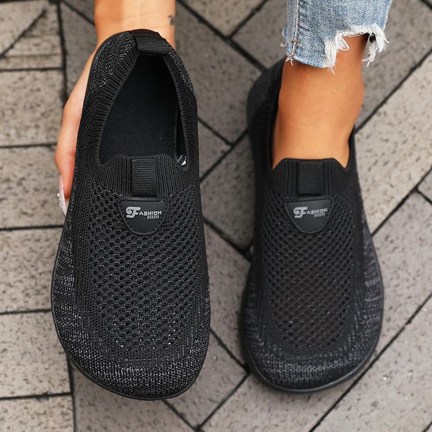 Zero Difference For Men And Women Wide Version Sports Walking Soft Sole Anti Slip Comfortable Running Tennis Shoes_desvips.com