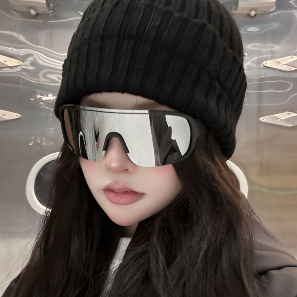 European American Outdoor Sports Cycling And Mountaineering Sunglasses, One-piece Large-frame Protective Windproof_desvips.com
