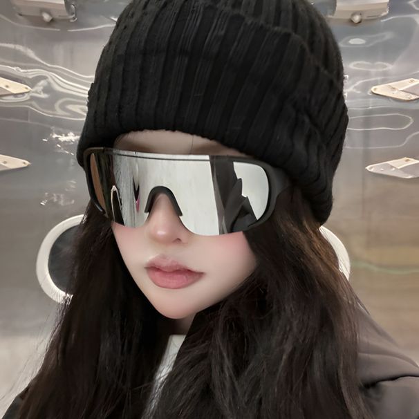 European American Outdoor Sports Cycling And Mountaineering Sunglasses, One-piece Large-frame Protective Windproof_desvips.com