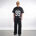 2025 New American Style V-Neck Loose Short-Sleeve Casual Unisex Patchwork Rugby Print Hip-Hop T-Shirt Sports Jersey_desvips.com