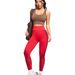 Seamless European And American Running Sports Yoga Fitness Waist Hip Lift Quick-Dry Tight Pants High Elasticity Tummy_desvips.com