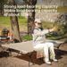 Upgrade 4 Rods Widen Camping Cot 80/90cm Portable Ultralight Outdoor Travel Sleeping 1-2 Person Camp Folding Bed_desvips.com