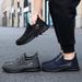 Sports New Summer Polyurethane Running Breathable Men's Lightweight Simple Casual Shoes_desvips.com