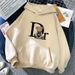 Men's And Women's Fleece Sweatshirt Solid Color Teddy Bear Kangaroo Pocket Drawstring Print Hoodie_desvips.com