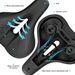 ROCKBROS Bicycle Saddle, Breathable Gel Saddle, Ergonomic Bicycle Seat_desvips.com