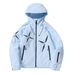 26 New Cotton Jackets Women, Unisex Ski Clothing, Windproof, Waterproof, Breathable, Warm, Suitable For Both Single And_desvips.com