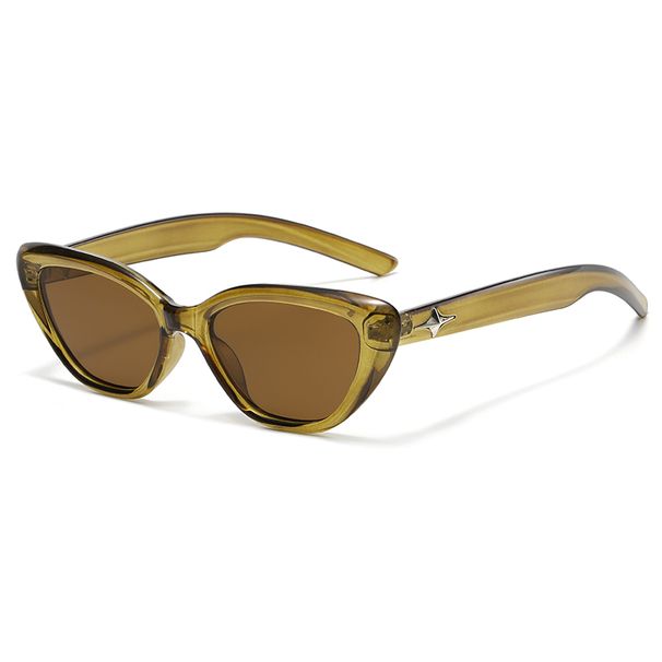 Cycling Vintage Cat Eye Sunglasses Women Brand Designer Luxury Female Sun Glasses Classic Cateye UV400 Fashion Outdoor Oculos_desvips.com