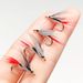 10Pcs(with Flies Box) Fly Fishing Flies For Bass/Trout/Salmon Fishing - Tussock Moth Fishing Dry Flies Lure Fishing Tackle_desvips.com