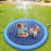 Pet Pool Outdoor Thick Non Slip Pet Water Spray Mat Dog Game Water Pet Water Spray Mat_desvips.com