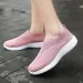 Customizable Lightweight Slip-on Vulcanized Women Sneakers Slip On Flats Shoes_desvips.com
