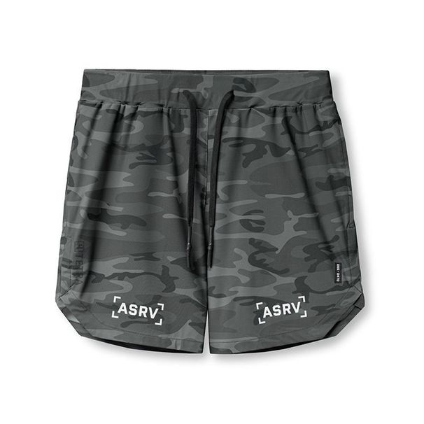Summer Men's Outdoor Wear, Thin Straight-Cut Quick-Dry Knee-Length Shorts With Multiple Pockets For Running And Training_desvips.com