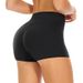 High Quality Cross-Bordr Summr Safty High Waist Lggings Sports Shorts Tummy Control Yoga Pants Womn's Clothing In Stock_desvips.com