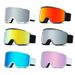 Double Layer Anti-Fog Anti-UV Outdoor Sports Ski Goggles With Snap-On Prescription Lenses_desvips.com