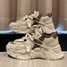 2025 Spring Summer New W's Dad Mesh Breathable Thick Height Increasing Soft Sole Versatile Casual Sports Shoes For_desvips.com