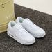 Men's and women's retro running shoes spring low-top leather double mesh air cushion cushioning casual sneakers jogging_desvips.com